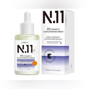 NEW N.11 3% Vitamin C Concentrated Serum Brightening Hydrating Infused 1oz